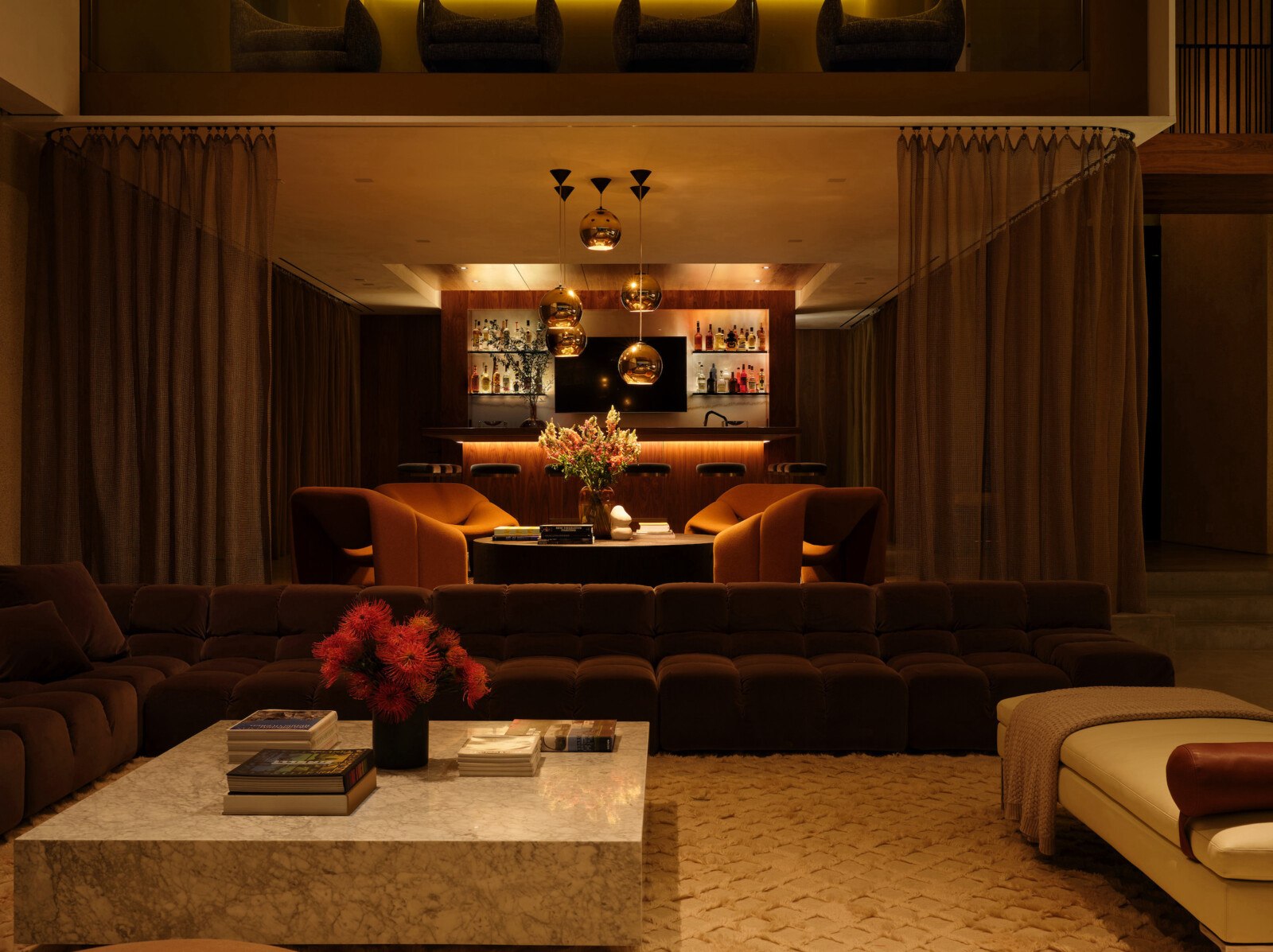 Madison Desert Club main volume, leading into the bar and lounge areas