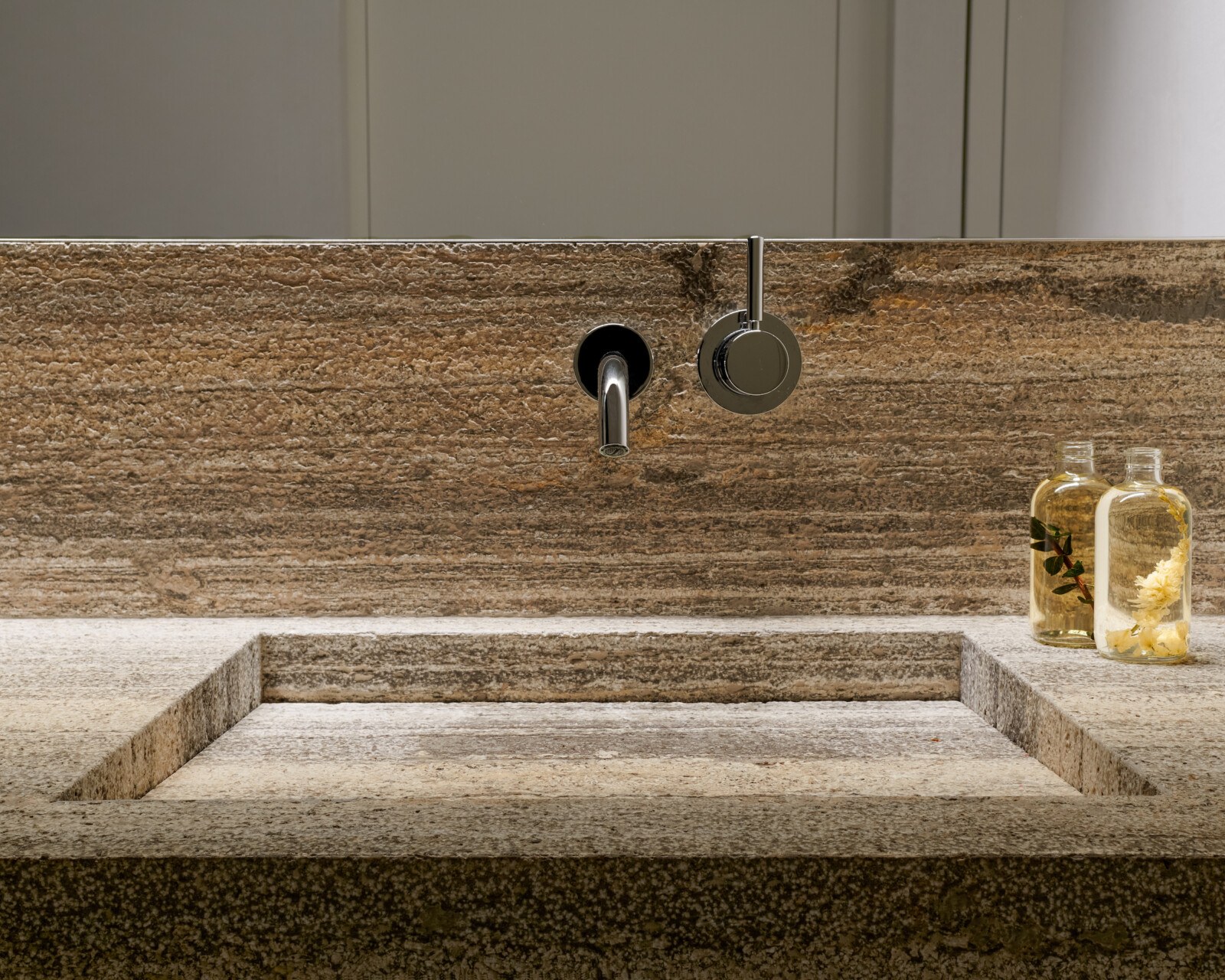 Slice Sink in Bathroom